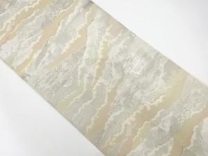 服部織物製　金閣寺模様織り出し　袋帯